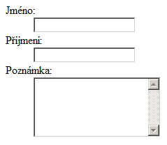 Formul pomoc seznamu definic