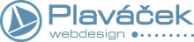 Plaváček webdesign - logo